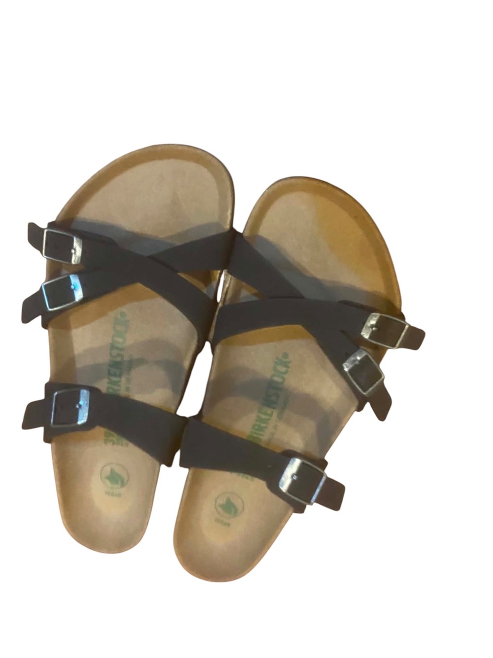 NWOT Birkenstocks Sandals BLACk Size 8